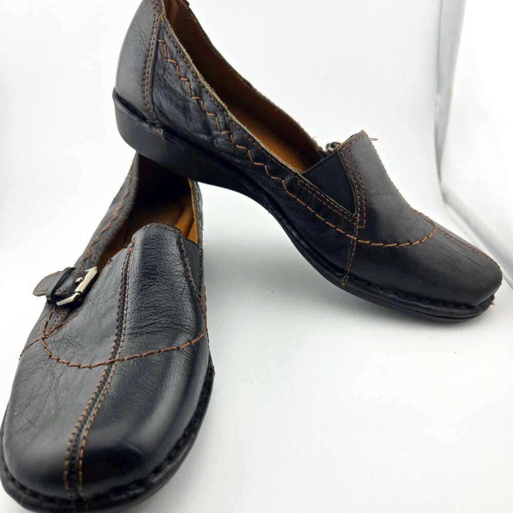 🖤 Naturalizer Rival Comfort Loafers | Black Leather | Women’s Size 6.5M